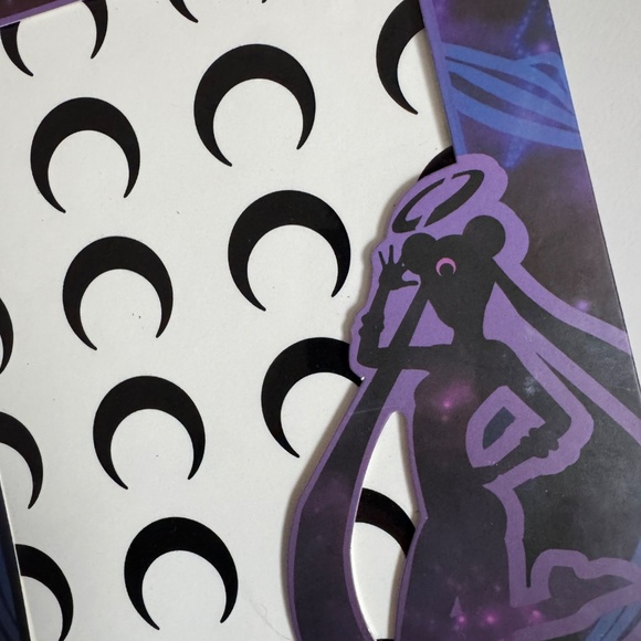 70 Sailor Moon Temporary Tattoos Black Cresent dark moons forehead tattoo makeup - Picture 6 of 7